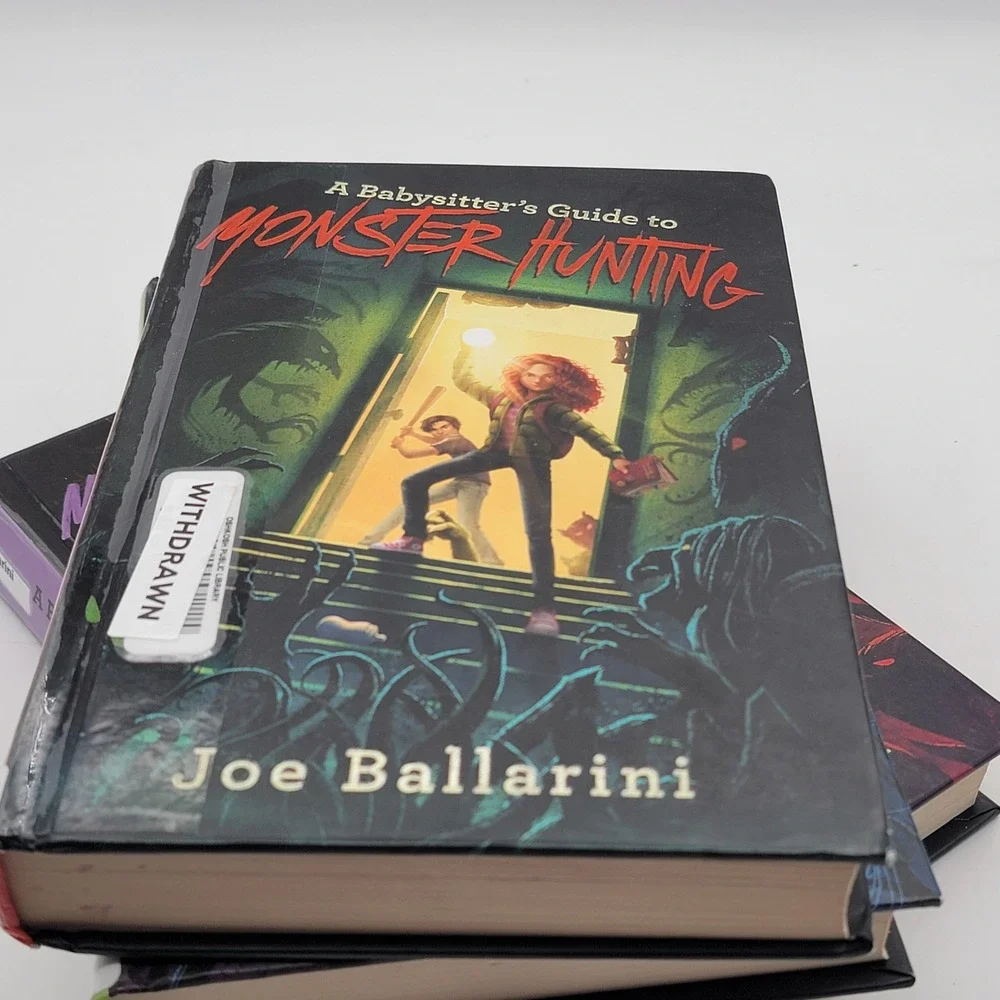 Joe Ballarini A Babysitter's Guide to Monster Hunting Hardcover 1-3 Ex-Lib Good